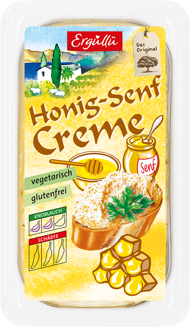 Ergüllü Honig-Senf Creme